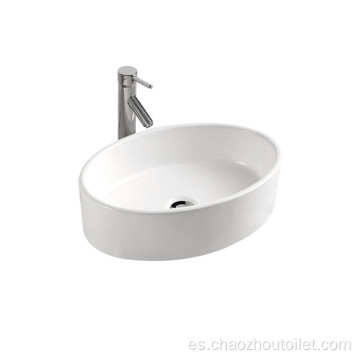 Lavabo de cerámica de diseño italiano fácil de limpiar